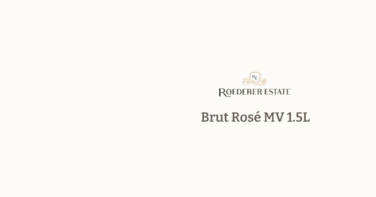 Roederer Estate Brut Rosé 1.5L — Roederer Estate